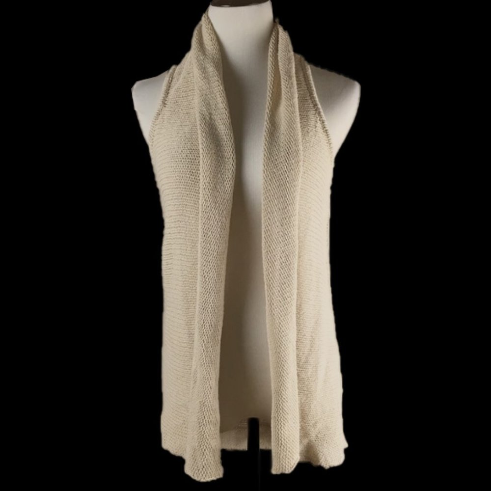 Cabi #717 Linen blend vest
